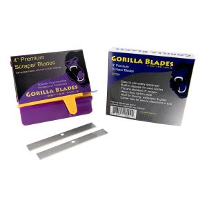 4 Inch Scraper Blade, 100/Dispenser