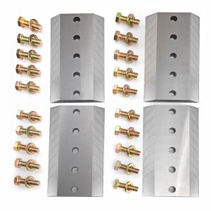 Rayco&reg; Model RC12 Compatible Brush Chipper Knife Kit - Through Hole