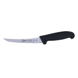 Wolff Industries Semi-Flex Curved Boning Knife - 5 Inch, Black