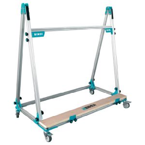 Large Format Tile Cart with Hooks - BIHUI
