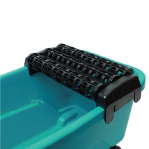 Replacement tri-roller in black used by professional tilers.