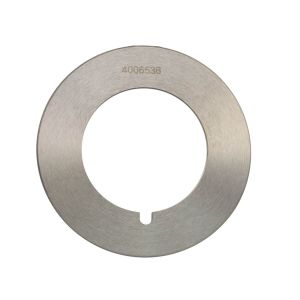 Kidder/Stacy&reg; Compatible I-2001 3.000 x 1.753 x 0.063 Dish Slitter - 52100 Steel