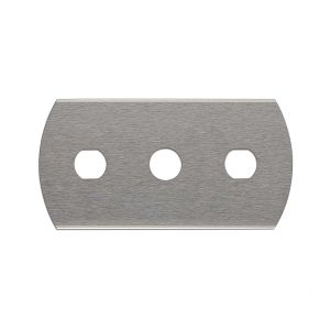 Tungsten Carbide Three Hole Slitter 1.690in. x .866in. x .012in. Rounded End