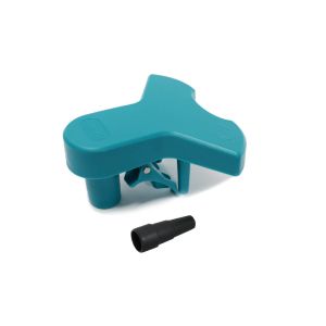 Bucket dust collector for tiling professionals.