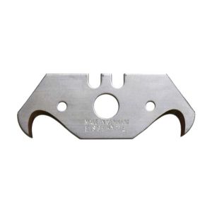 Lutz&reg; 3-Hole Carbon Steel Sharp Hook Blade, 100/Box