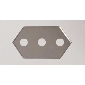 Double Pointed, Three Hole Blade, 100/Box
