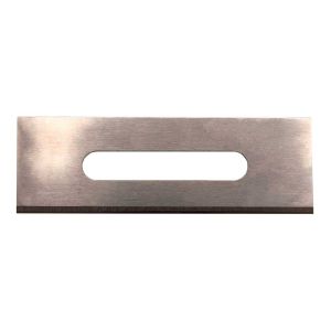 0.015" Single Edge, Square End Stainless Steel Slotted Blade, 500/Box