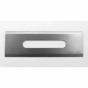 Square End Carbon Steel Slotted Blade, 500/Box