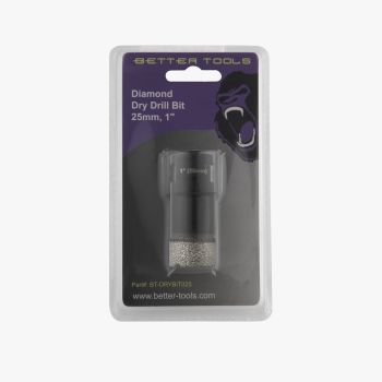 Packaging for the diamond dry drill bit that's 1".