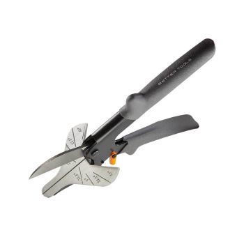 This vinyl miter cutter by Better tools shows the different angles to cut.