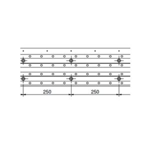MC Silver Rail with 4 Binaries - Manual Lock
Mario Cotta Linear Rail for Silver Holder

Price is per meter