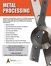 Metal Processing Informational Flyer